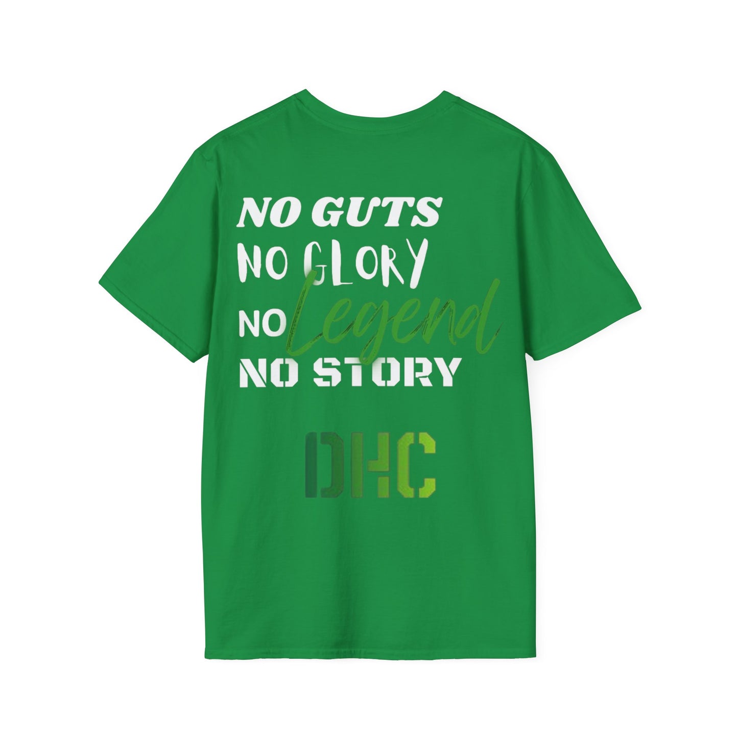 No Guts, No Glory Tee (green)