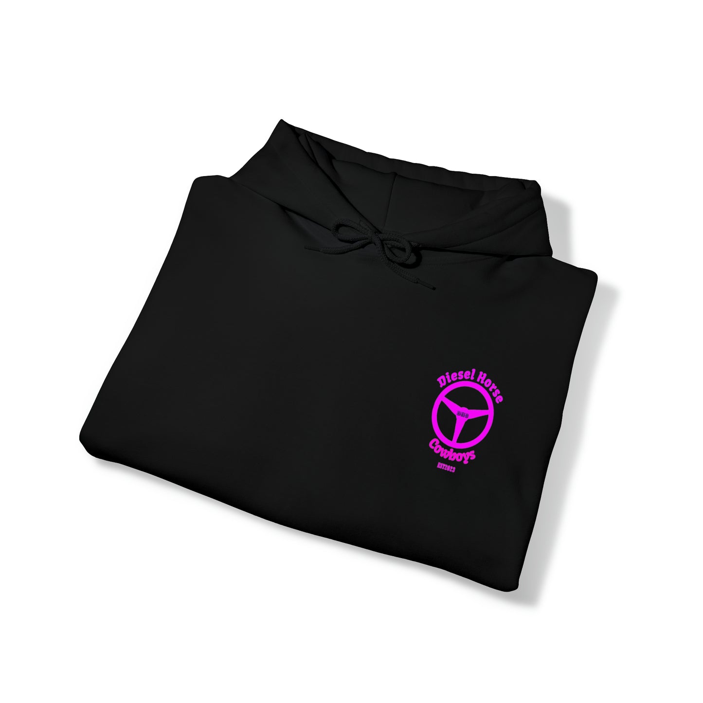 New Logo hoodie (pink logo)