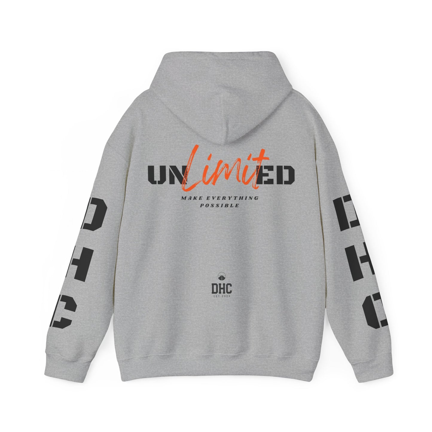 Unlimited  Unisex Hoodie Orange