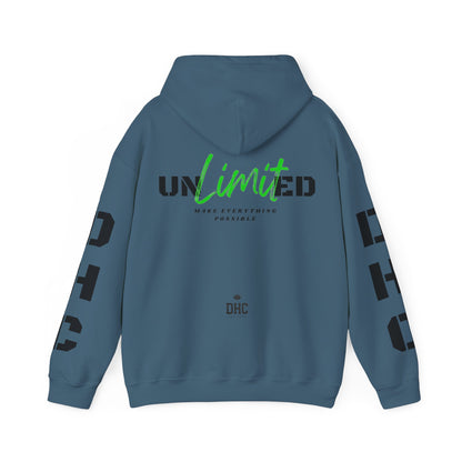 Unlimited  Unisex Hoodie green