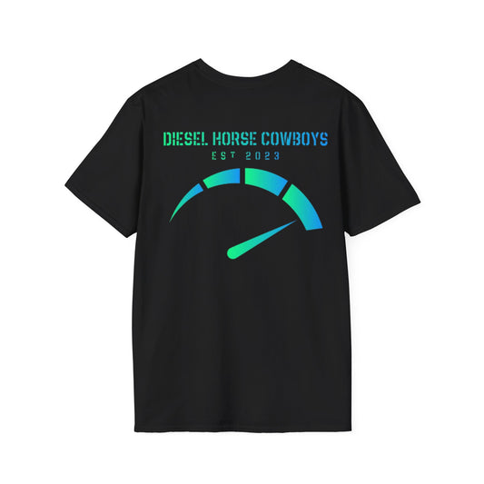 Green/Blue edition Throttle Softstyle Tee