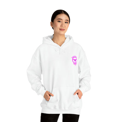 New Logo hoodie (pink logo)