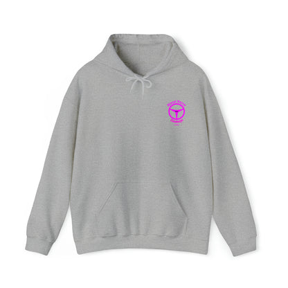 New Logo hoodie (pink logo)