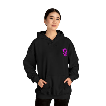 New Logo hoodie (pink logo)