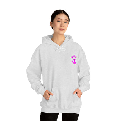 New Logo hoodie (pink logo)