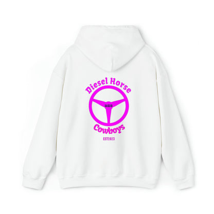 New Logo hoodie (pink logo)