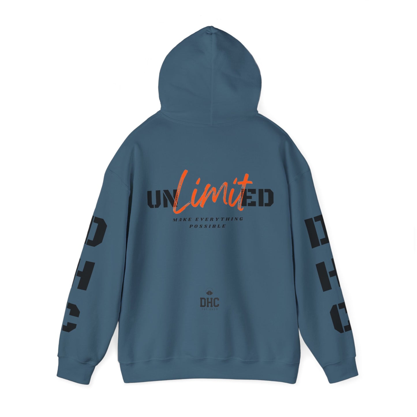 Unlimited  Unisex Hoodie Orange