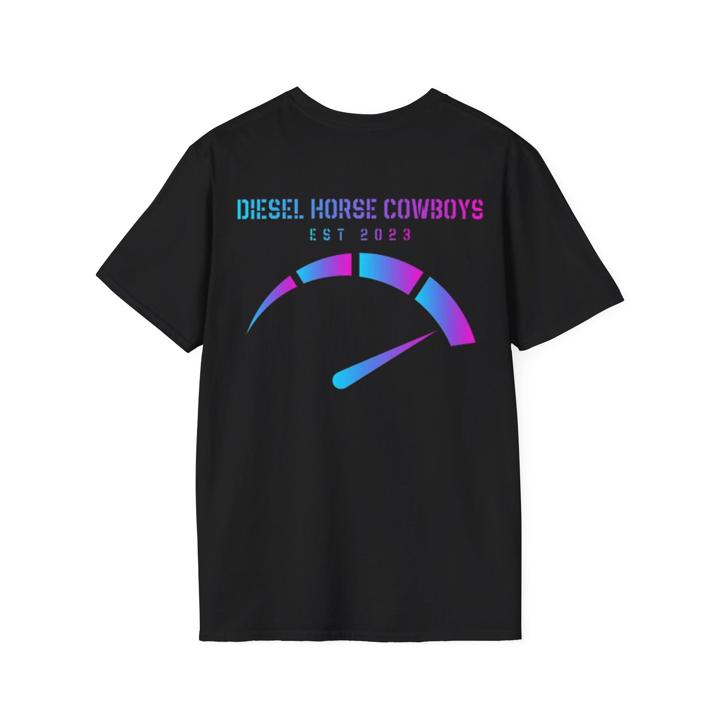 Blue/Pink edition Throttle Softstyle Tee