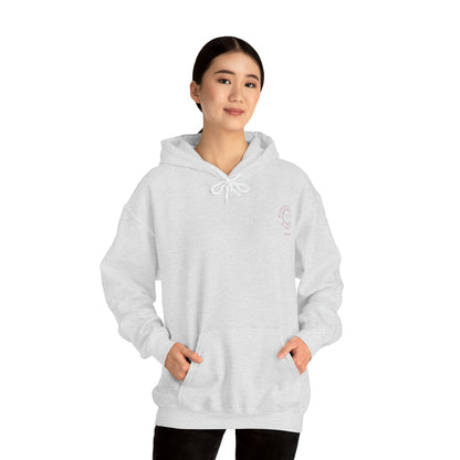 Origins hoodie (pink logo)