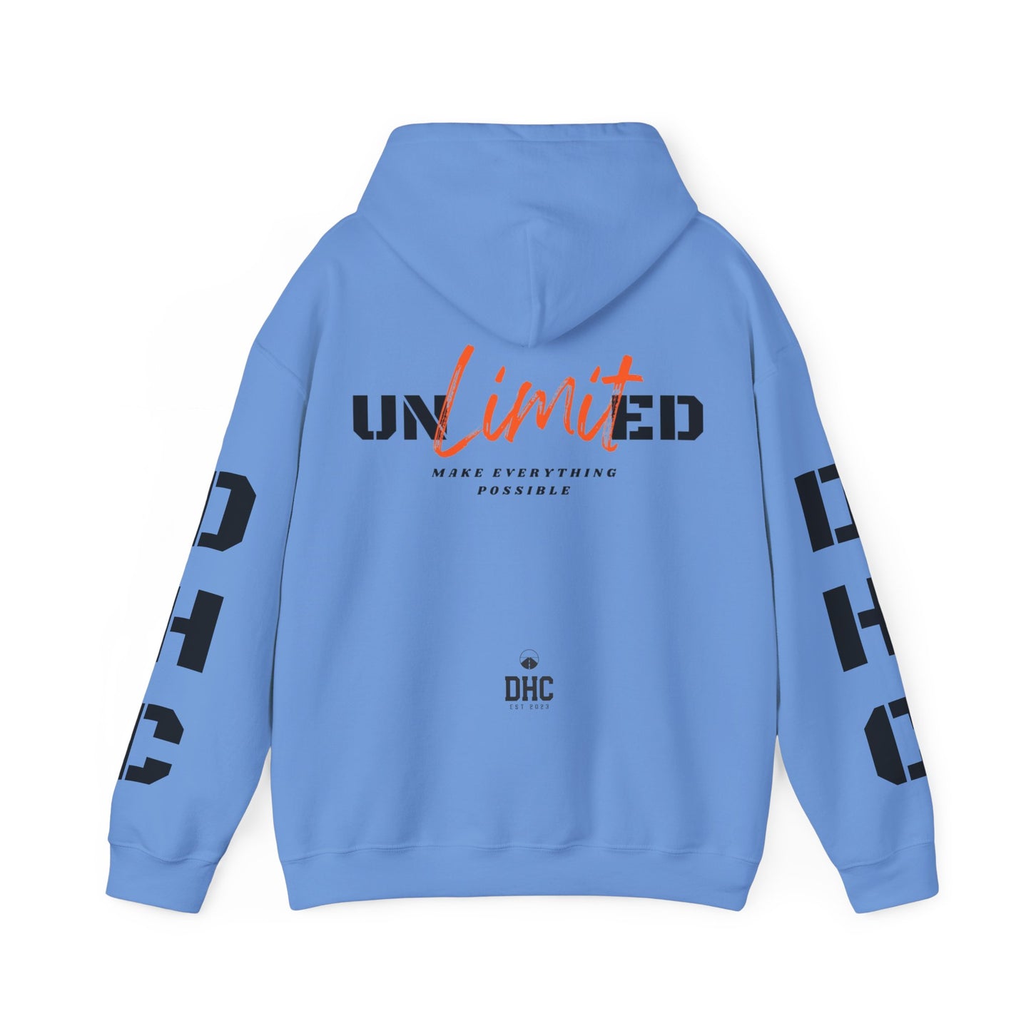 Unlimited  Unisex Hoodie Orange