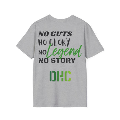 No Guts, No Glory Tee (green)