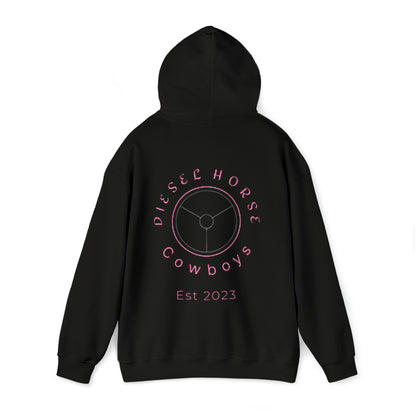 Origins hoodie (pink logo)