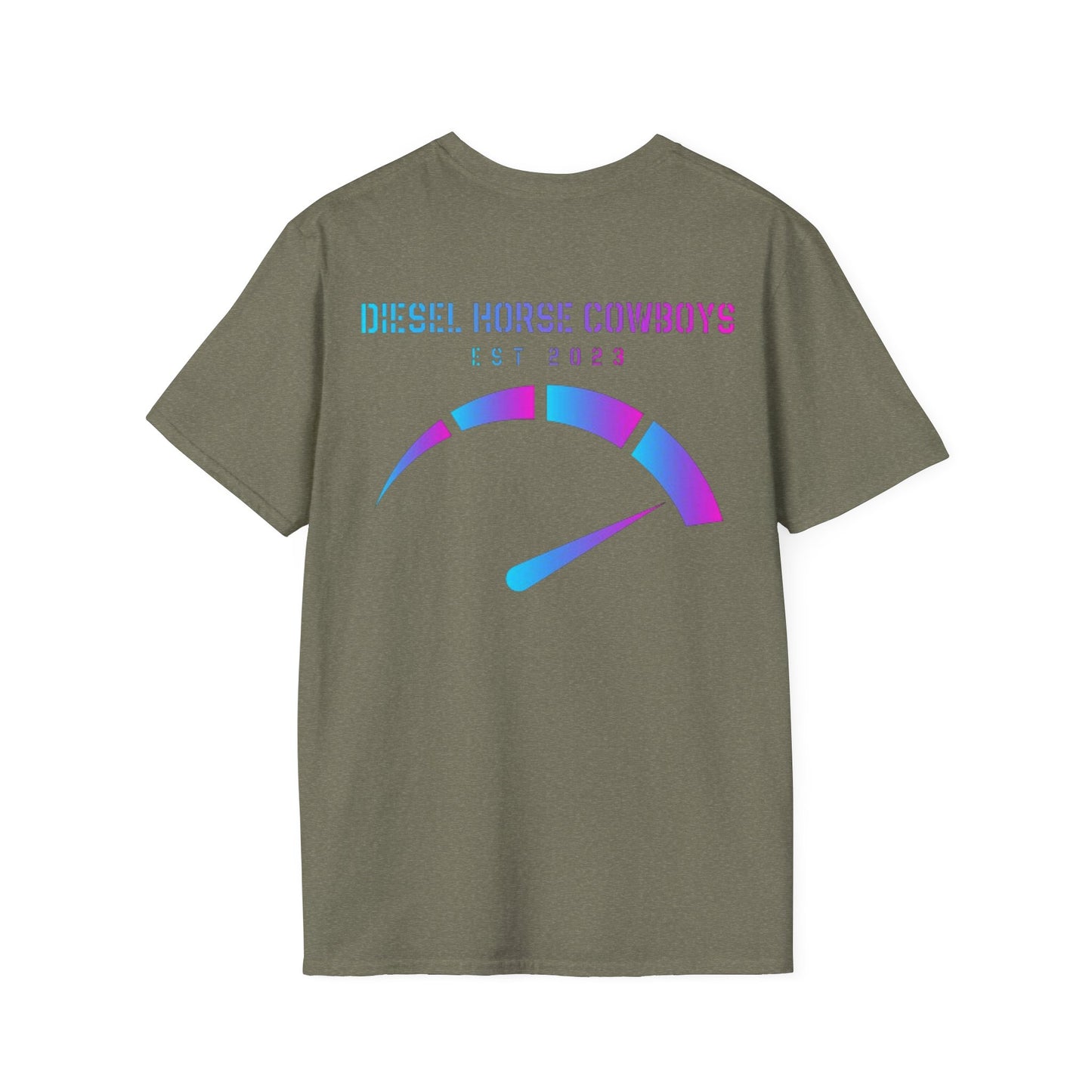 Blue/Pink edition Throttle Softstyle Tee