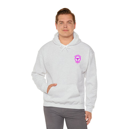 New Logo hoodie (pink logo)